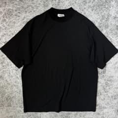 【ワン太さま専用】極美品　ジョンスメドレー半袖 Tシャツ クールネック　サイズS 極美品 ジョンスメドレー モックネック 半袖Tシャツ ブラック S 大きめ