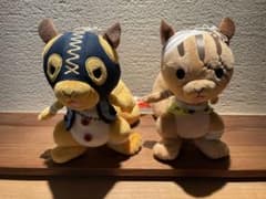 ★最終★ ONE PIECE　プライズ商品　リスキー兄弟　ぬいぐるみ　2体セットのサムネイル