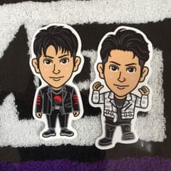 山下 健二郎 ステッカー 2枚セット 三代目 メトロポリスのサムネイル