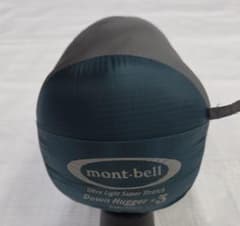 mont-bell 寝袋 コンパクト 青 モンベル ダウンハガー#3 - メルカリ