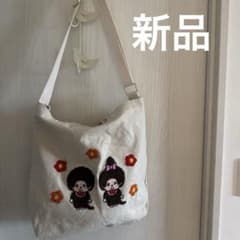 モンチッチ サガラ刺繍 帆布トートバッグ レディースのサムネイル