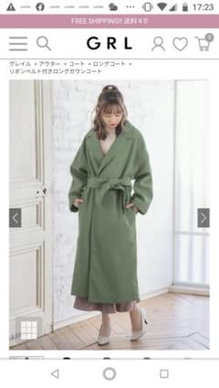 GRL ロングコート Мサイズのサムネイル