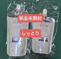 新品未開封 エリクシール ブライトニングローション エマルジョンつめかえ用のサムネイル