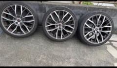 WRX STI 純正19ホイールタイヤ【ガリ傷無し】のサムネイル