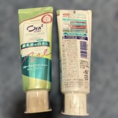 【未開封】オーラツー　薬用歯磨き粉　フローラルホワイトティーのサムネイル