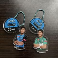 川崎フロンターレ アクリルキーホルダー 旗手怜央　チョンソンリョン　2点セットのサムネイル
