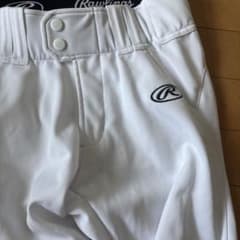 Rawlings 野球 練習用パンツ ユニフォーム ホワイトのサムネイル