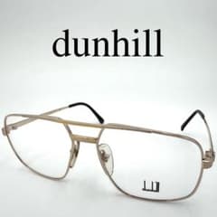 dunhill ダンヒル メガネ 度なし 6068 42 ダブルブリッジ - メルカリ