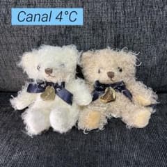【非売品・新品】Canal4℃カナルヨンドシー株主優待ベアぬいぐるみ2体セットのサムネイル