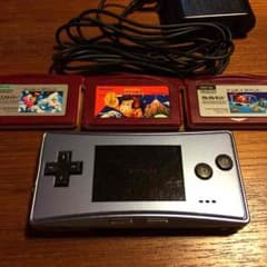 ゲームボーイミクロ ブルー おまけつきのサムネイル