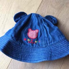 小梅様専用 ベビー帽子♡ミキハウスのサムネイル