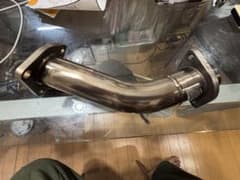 ホンダ　ビート　フロントエキゾーストパイプ(触媒後、マフラー手前)のサムネイル