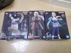 一番くじ NARUTO フィギュア 三忍3体セットのサムネイル
