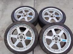 RAYS VOLK GT-P 17インチ 8J9J 114.3 5穴 タイヤ× - メルカリ