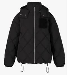 Bibiy AVERY DOWN JACKET ブラック - メルカリ