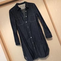 デニムシャツワンピース デニムワンピースのサムネイル