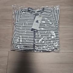 PETIT BATEAU　オーガニックコットン ストライプ ベビー服セットのサムネイル
