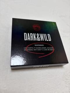 BTS DARK&WILD アルバム フォトカード付のサムネイル
