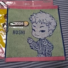 セブチ　一番くじ　ホシ　ラバーチャーム　ハンドタオルのサムネイル