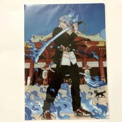 青の祓魔師× 神田明神 奥村燐 クロ クリアファイル 青エク 加藤和恵