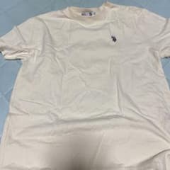 U.S. POLO ASSN. 반소매 T셔츠 아이보리 F사이즈