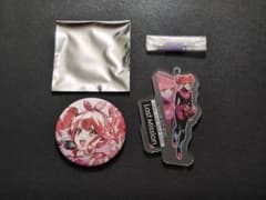 マクロスΔ マキナ・中島 キーホルダー 缶バッジ ライブ ワルキューレ