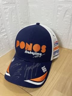 新品　未使用　PONOS NAKAJIMARACING サイン入りキャップ 新品 未使用 PONOS NAKAJIMARACING サイン入りキャップ - メルカリ