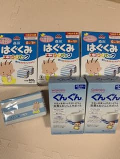 粉ミルク はぐくみ エコらくパックのサムネイル