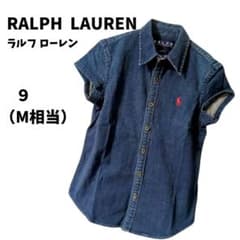 RALPH RALPH LAUREN デニムシャツ 半袖 スリムフィット 9 - メルカリ