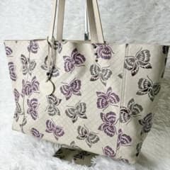 ボッテガヴェネタ BOTTEGAVENETA トートバッグ バタフライ イントレッチオ ミラージュ マルチカラー 極美品 ボッテガヴェネタ バタフライ トートバッグ イントレッチオ