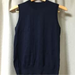 ぺこさま専用♡ハイネックノースリーブニットのサムネイル