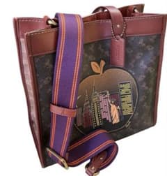 COACH コーチ ニューヨークアップル シティ トートバッグ 人気 A4収納 