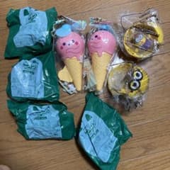 해피 세트 미니언 핸디 에코 팬 총 8점