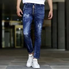 DSQUARED2 TIDY BIKER JEAN ビッグジップ 44 - メルカリ