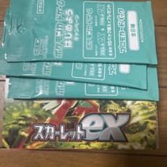 ポケモンカード スカーレットex BOX シュリンク無しのサムネイル