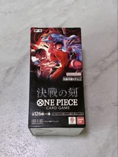 新品未開封(テープカット済み)】ワンピースカード 決戦の刻1BOX - メルカリ