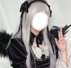 은발 롱 가발 코스프레 가발 롱 캐릭터 애니메이션