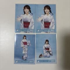 日向坂46 山下葉留花 2026年浴衣 生写真 4枚セミコンプのサムネイル