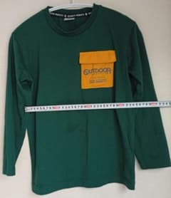 OUTDOOR PRODUCTS 長袖Tシャツ 150cm グリーンのサムネイル