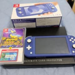 Switch Lite 青　本体　ポケモンバイオレット追加コンテンツ付きソフト Switch Lite 青 本体 ポケモンバイオレット追加コンテンツ付き