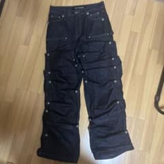 RYE CHASIN デニムパンツ　ダークブルー　多少の値下げ可 RYE CHASIN デニムパンツ ダークブルー 多少の値下げ可 - メルカリ