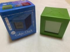 キュービッククロック　緑のサムネイル