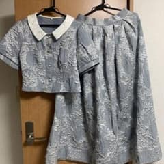 セットアップ　半袖シャツ　スカートのサムネイル
