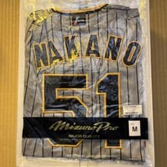 NPB 阪神タイガース中野NAKANO 51 2023ビジターユニフォーム M - メルカリ