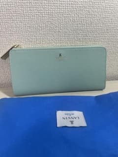 新品未使用LANVIN en Bleu長財布ミントのサムネイル