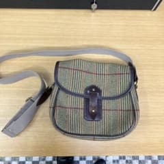希少 Lovat ラバット社製ツイード ショルダーバッグ フィッシング 