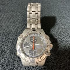 電池交換済み SEIKO チタニウム クロノグラフ 7T32-6G30 メンズ - メルカリ