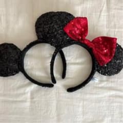 ディズニーカチューシャ スパンコール ペアのサムネイル