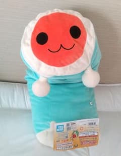 북의 달인 와다 돈 와쿠데카 봉제인형 BIG 롱 다키마쿠라 쿠션