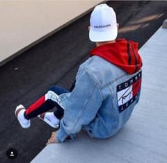 シンタ様専用！Tommy トラックパンツMのサムネイル
